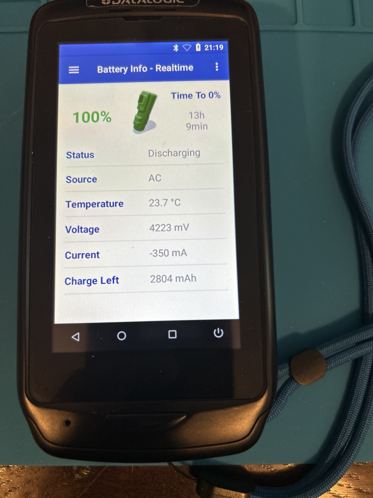 Datalogic Memor 1 – Mobiler Handscanner / Mobilcomputer – Bild 5